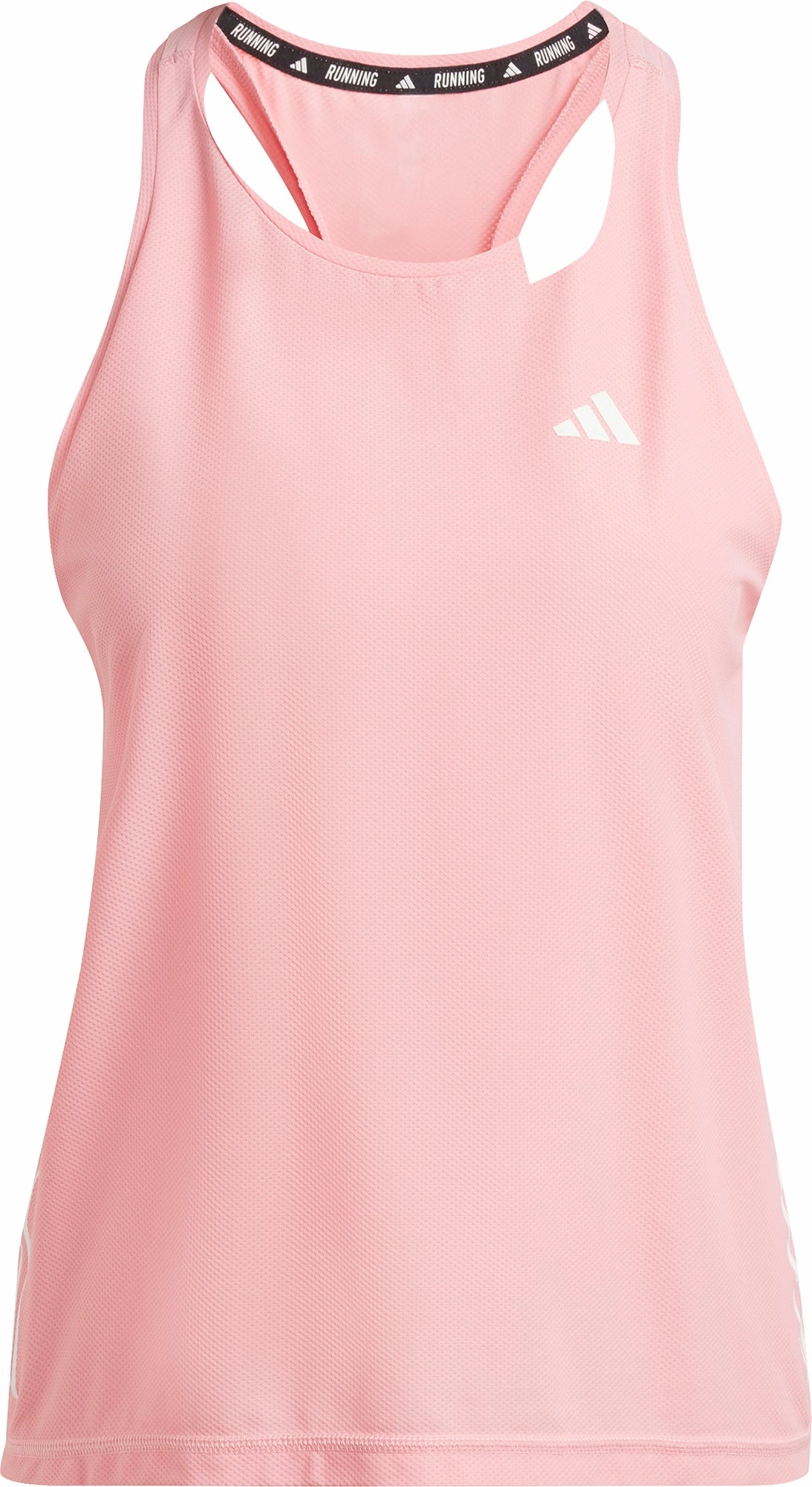 adidas Own The Run Womens Running Vest Tank Top - Pink Laser Cut Vents