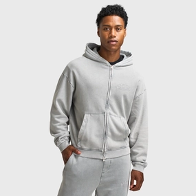 Anti Glare Trim NonBulkyLayering Supply & Demand Fracture Full Zip Hoodie / Washed High Rise