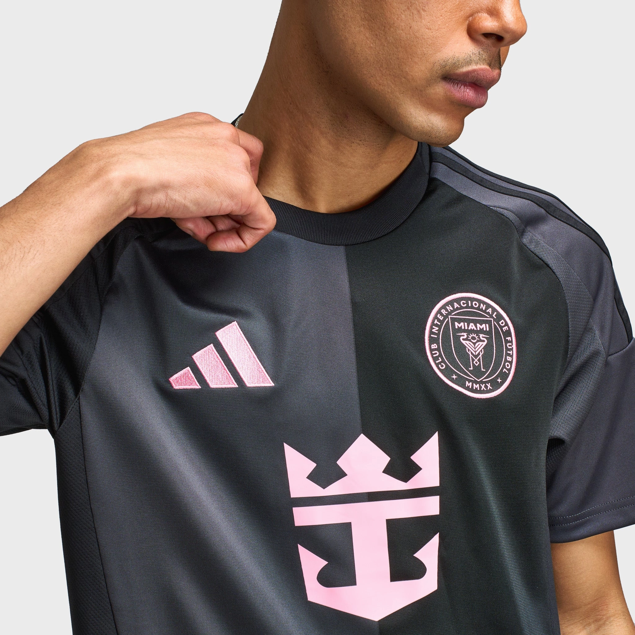 adidas Inter Miami CF 25/26 Messi Away Jersey / Black Fitness Apparel Learning - effective