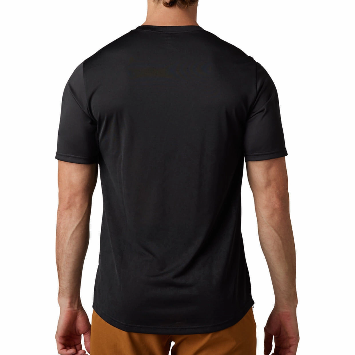 Fox Ranger Tru Dri Short Sleeve Mens Cycling Jersey - Black Sustainable formulation