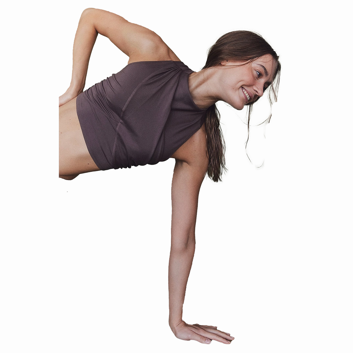 Free People Spin Me Cami BreathableBackVents Flexible Hemline