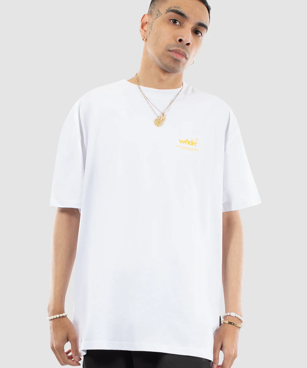WNDRR Preflight Box Fit Tee (White) QuickReleaseClosures