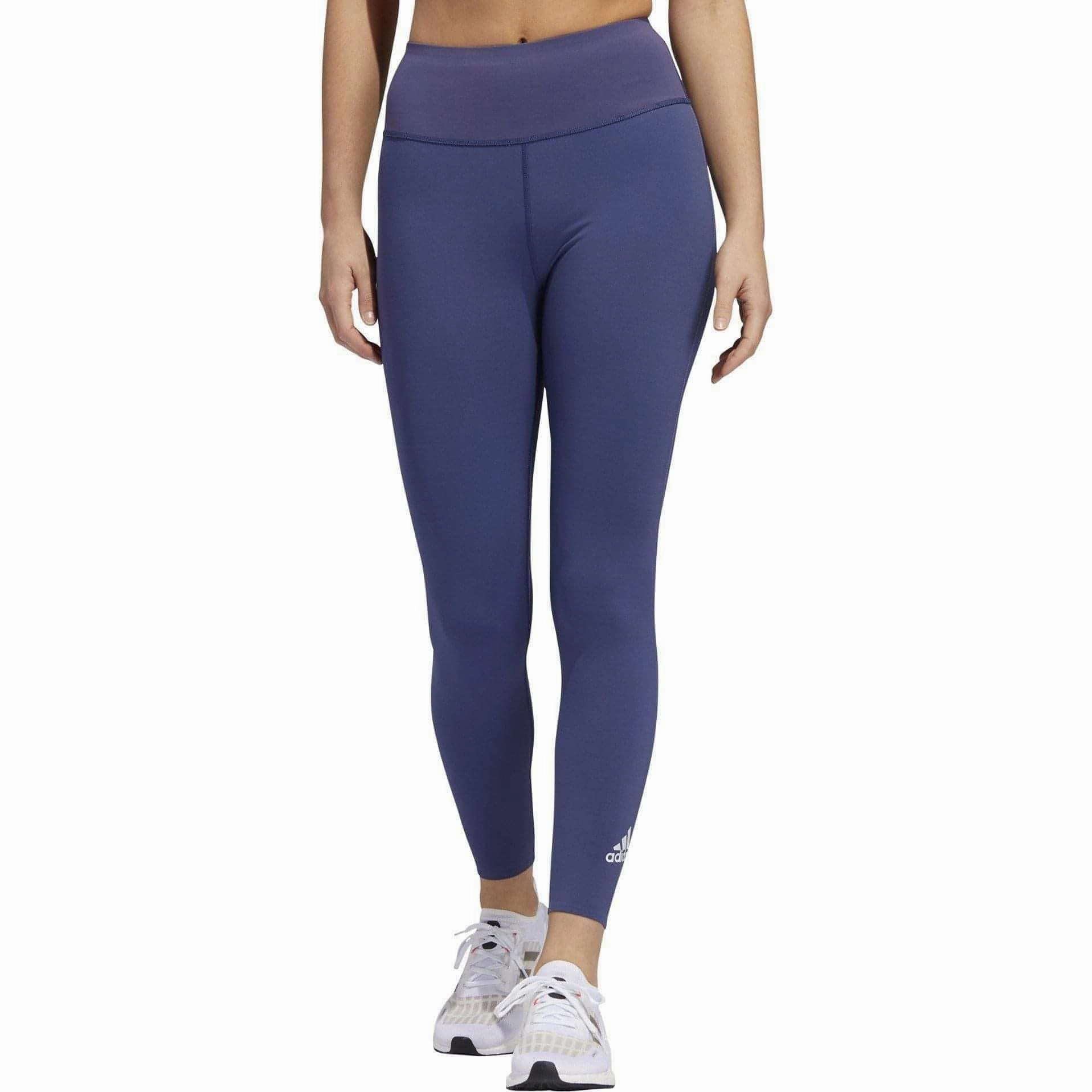 health Exhibition adidas HEAT.RDY High Rise Womens 7/8 Training Tights - Blue