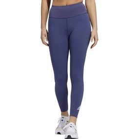 adidas HEAT.RDY High Rise Womens 7/8 Training Tights - Blue Flexible-material