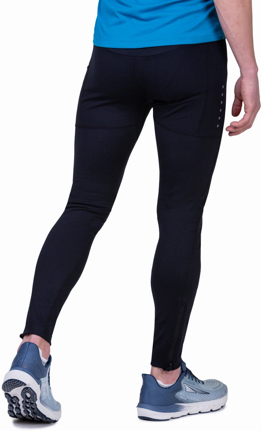 Ronhill Core Mens Long Running Tights - Black Indoor-apparel No-pockets-design