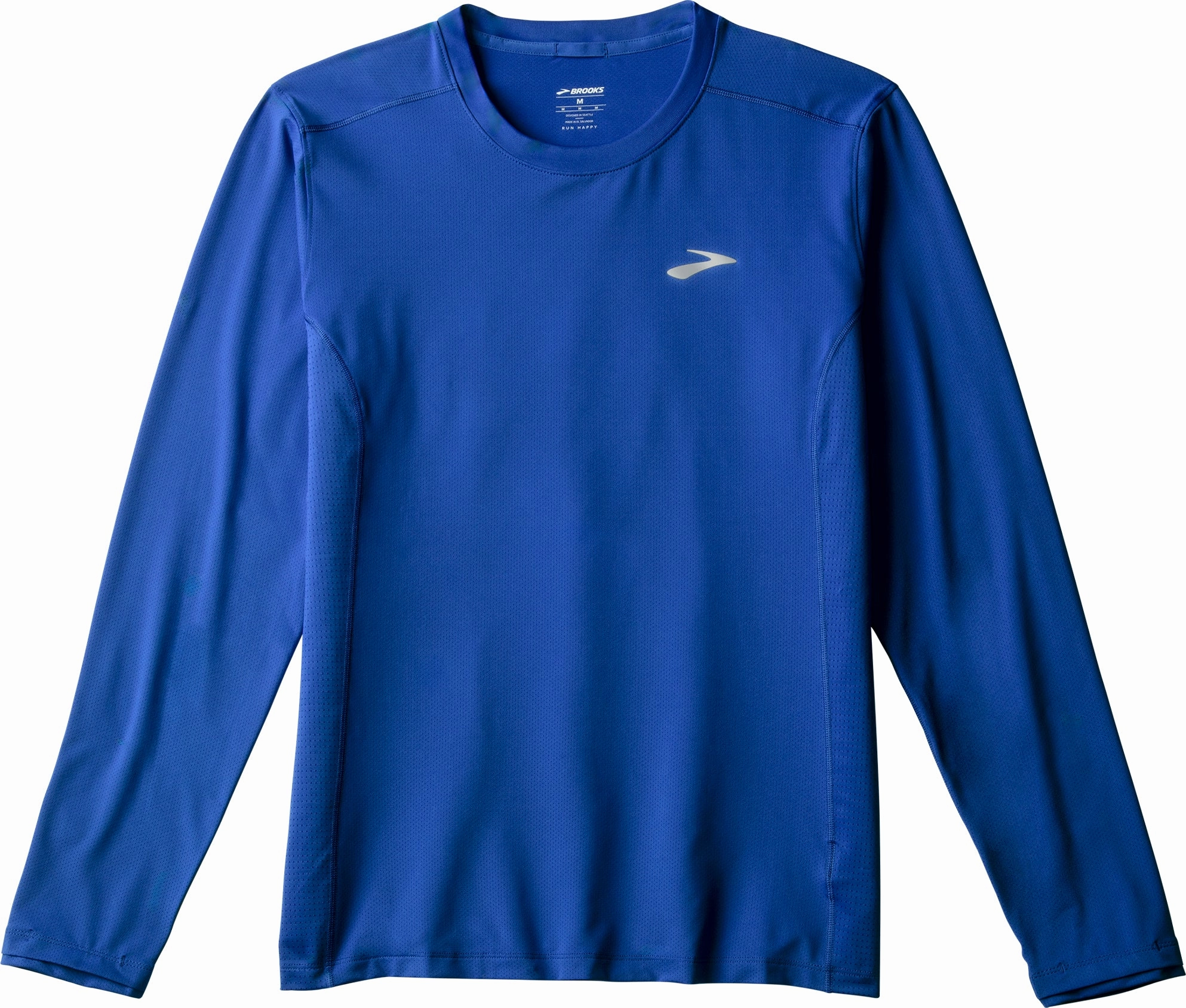 Specialty Item Lightweight feature Brooks Atmosphere 3.0 Long Sleeve Mens Running Top - Blue