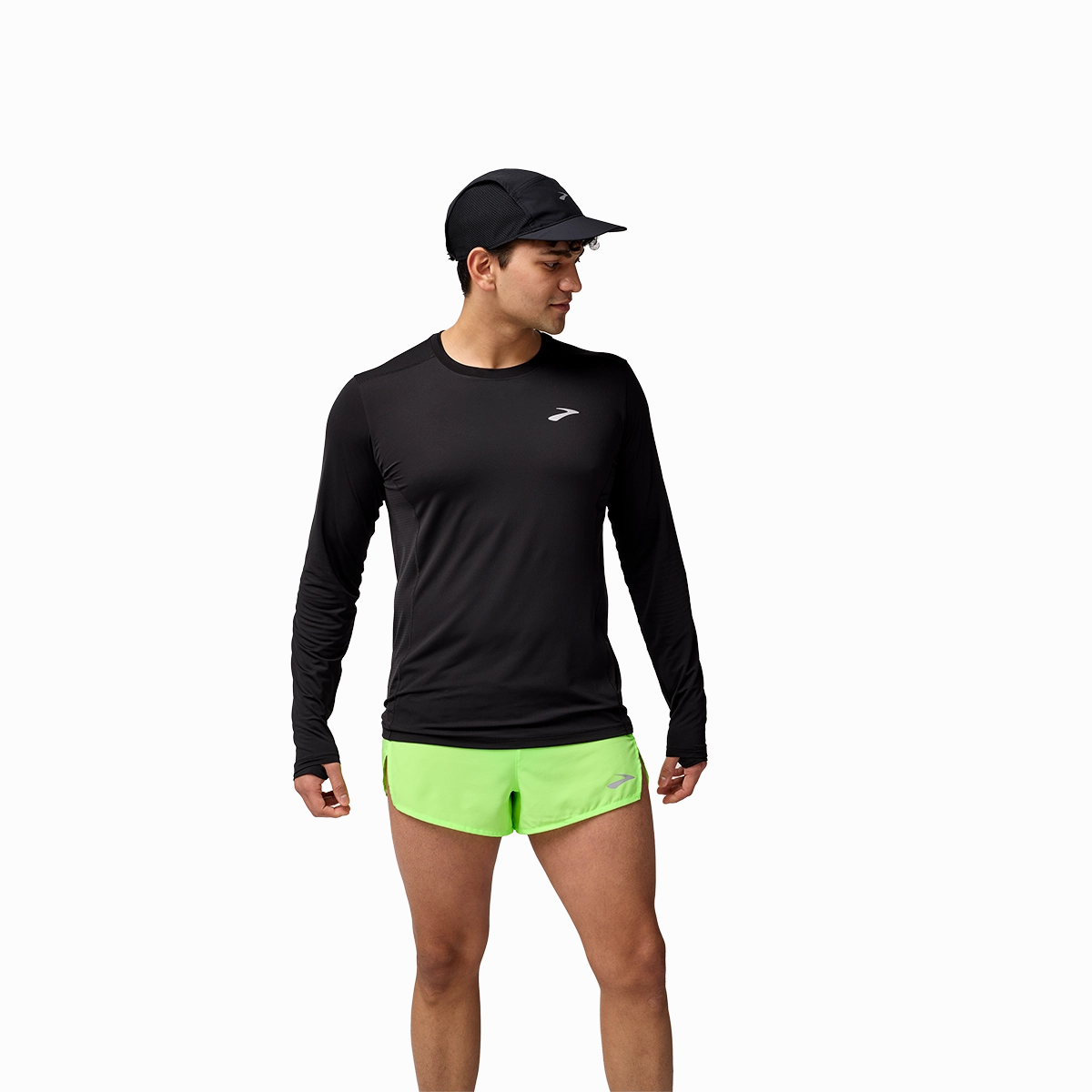 Brooks Atmosphere Long Sleeve 3.0 Tencel Blend Fabric