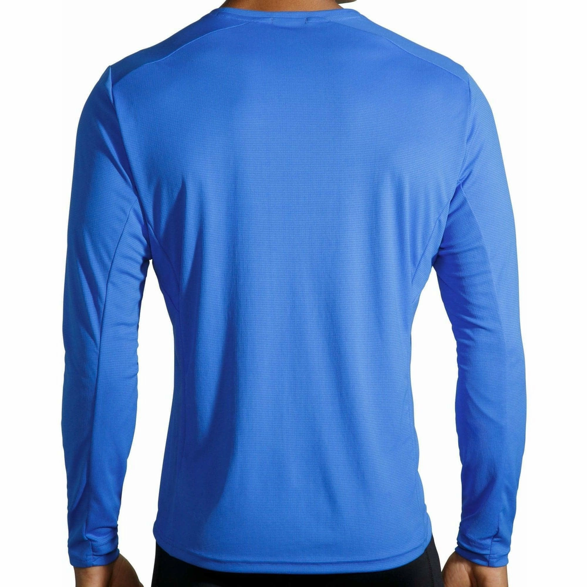 Brooks Atmosphere Long Sleeve Mens Running Top - Blue Nature related