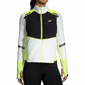Layer Essential Fantasize Brooks Carbonite Womens Running Gilet - Grey