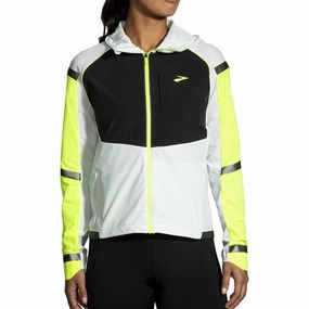 Brooks Carbonite Womens Running Jacket - Grey graduation party Office