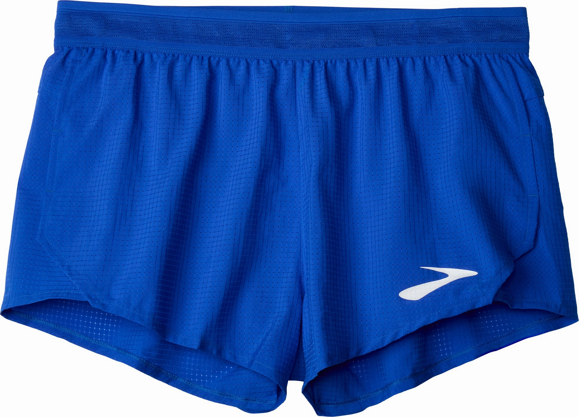 Brooks Elite 2 Inch Split Womens Running Shorts - Blue Stay Cool Sport Friendly