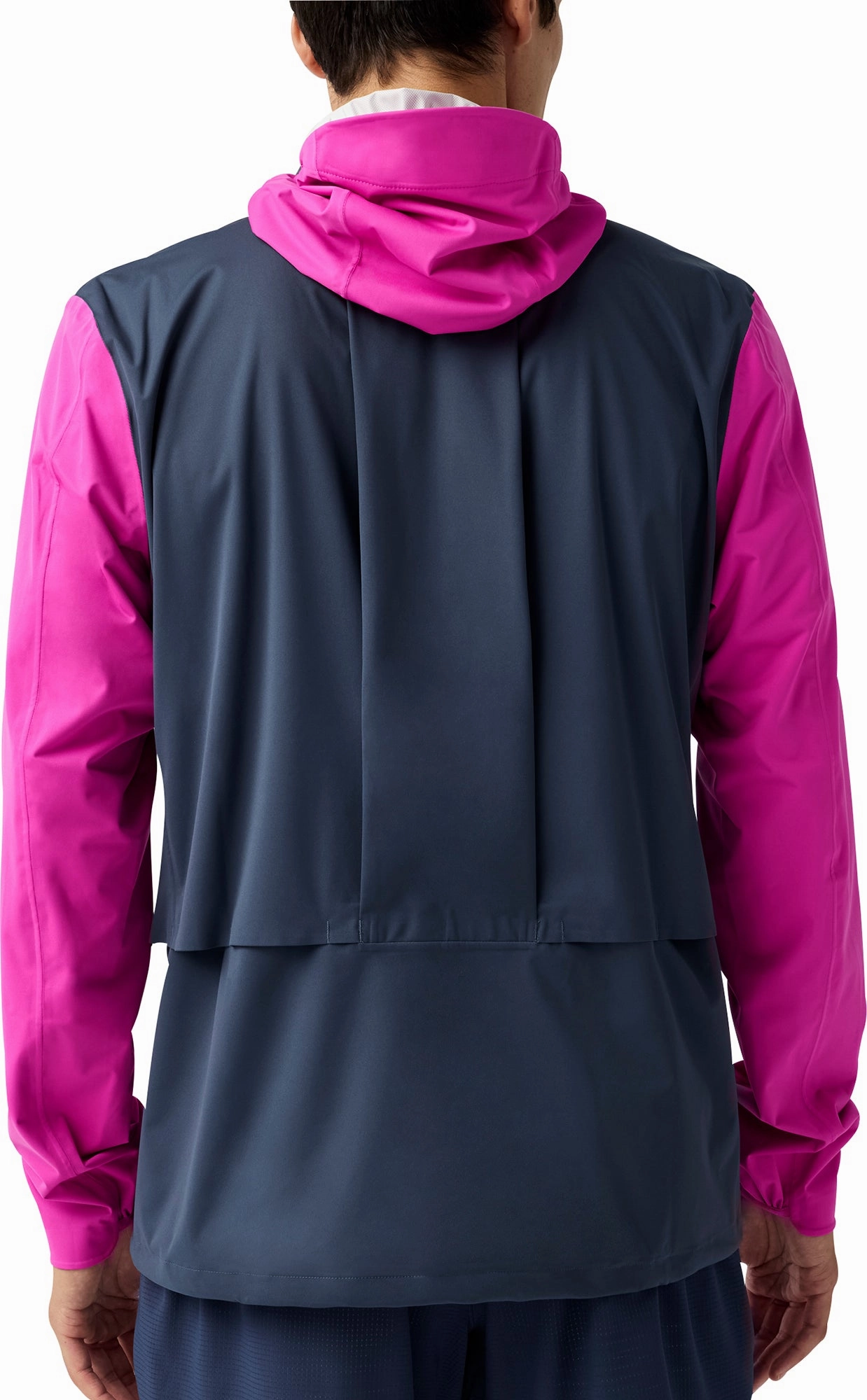 Brooks High Point 2.0 Waterproof Mens Running Jacket  - Purple hip length visibility