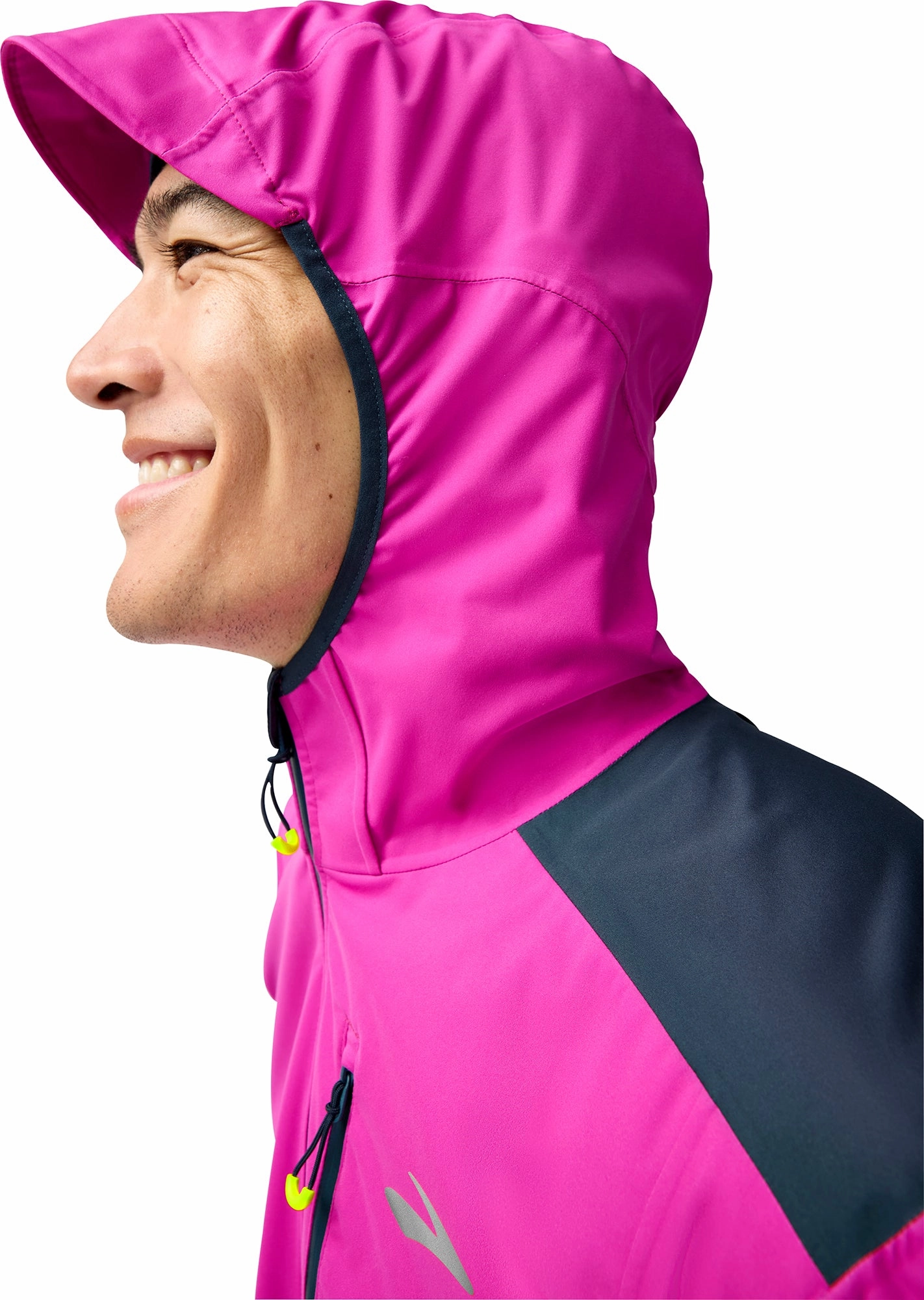 Business Meeting Brooks High Point 2.0 Waterproof Mens Running Jacket  - Purple
