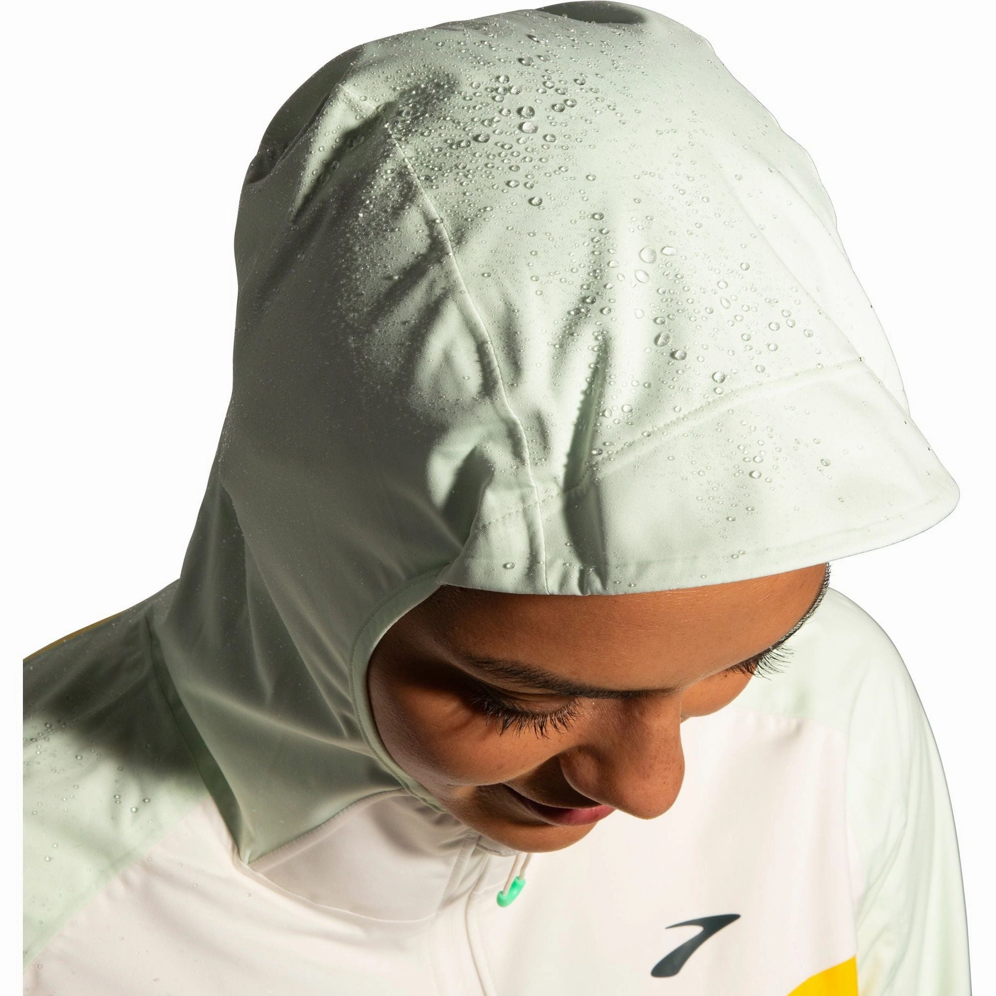 Brooks High Point Waterproof Womens Running Jacket - Yellow Expose