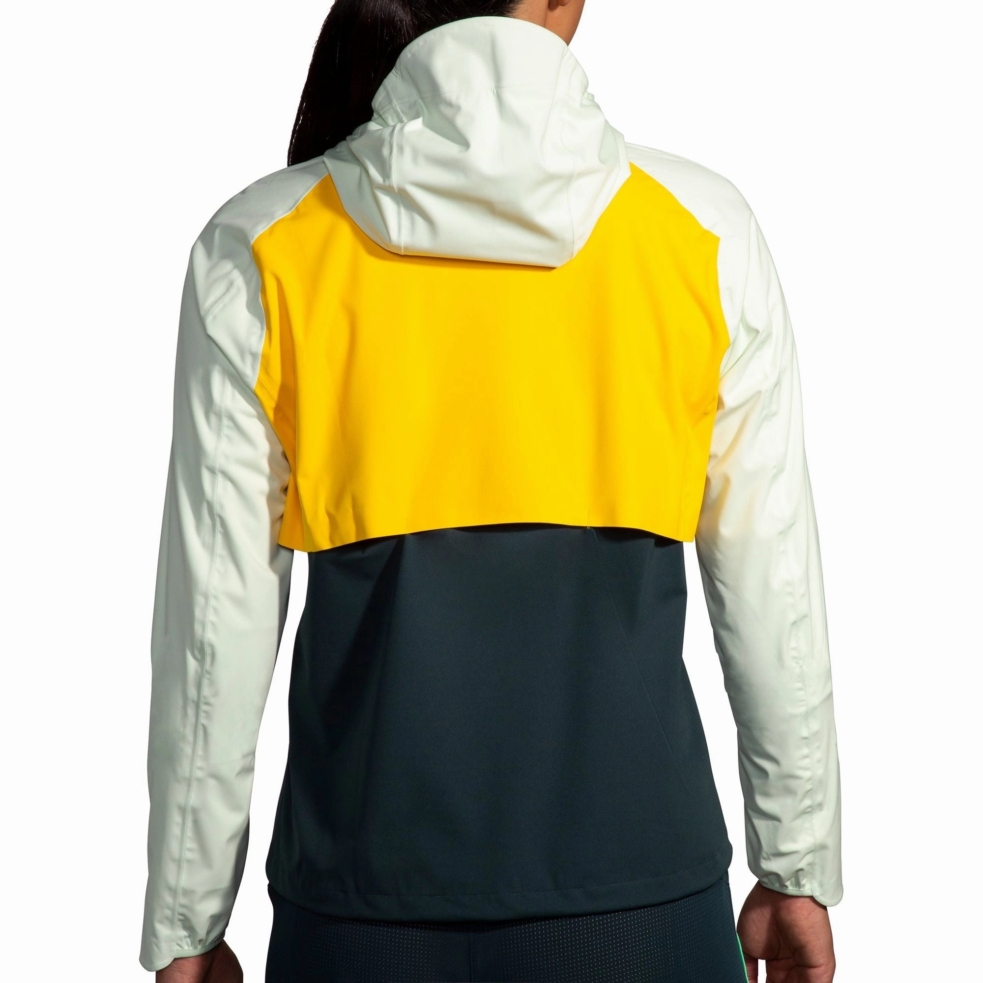 Resilience Brooks High Point Waterproof Womens Running Jacket - Yellow
