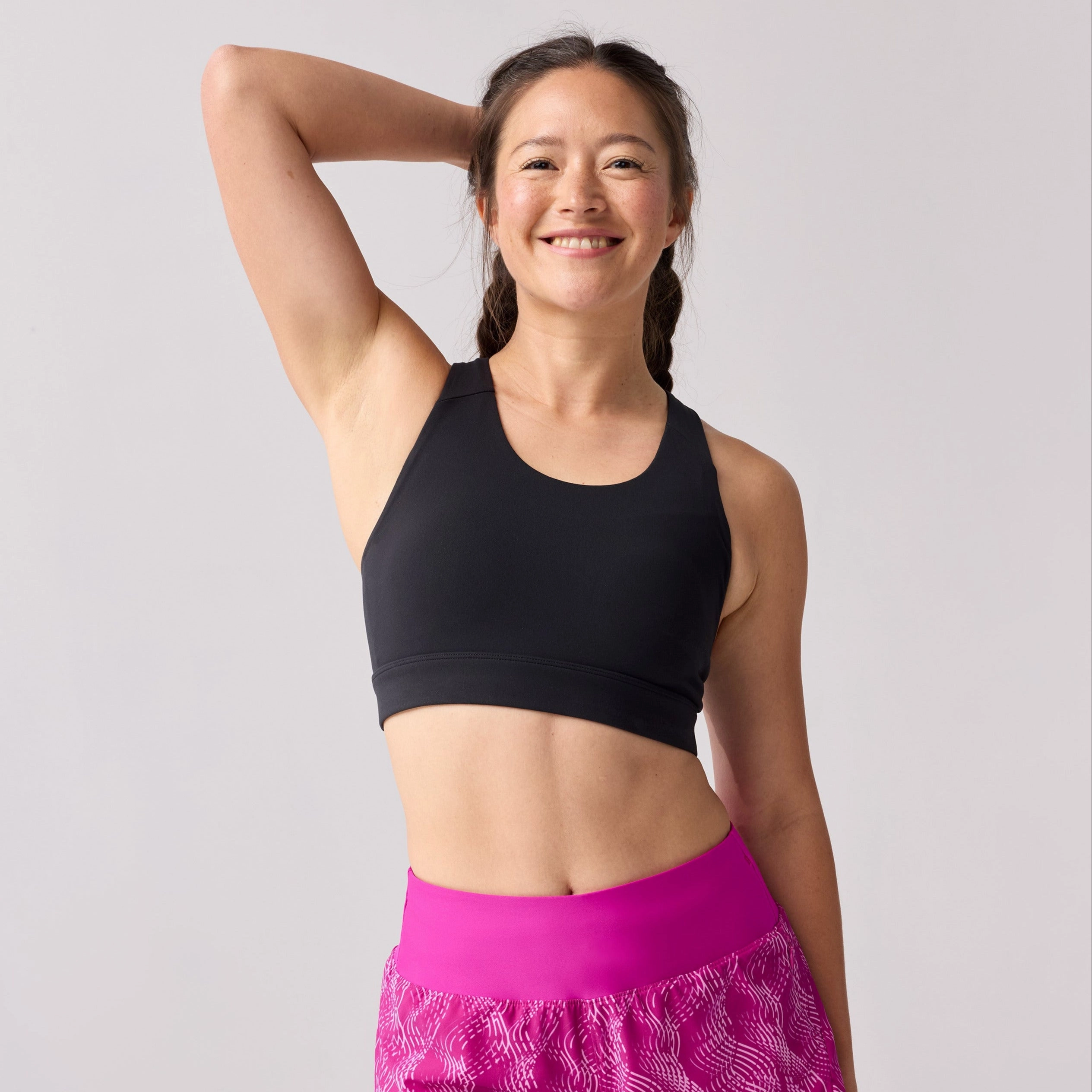 Brooks Luxe Pocket Bra layering Strength training