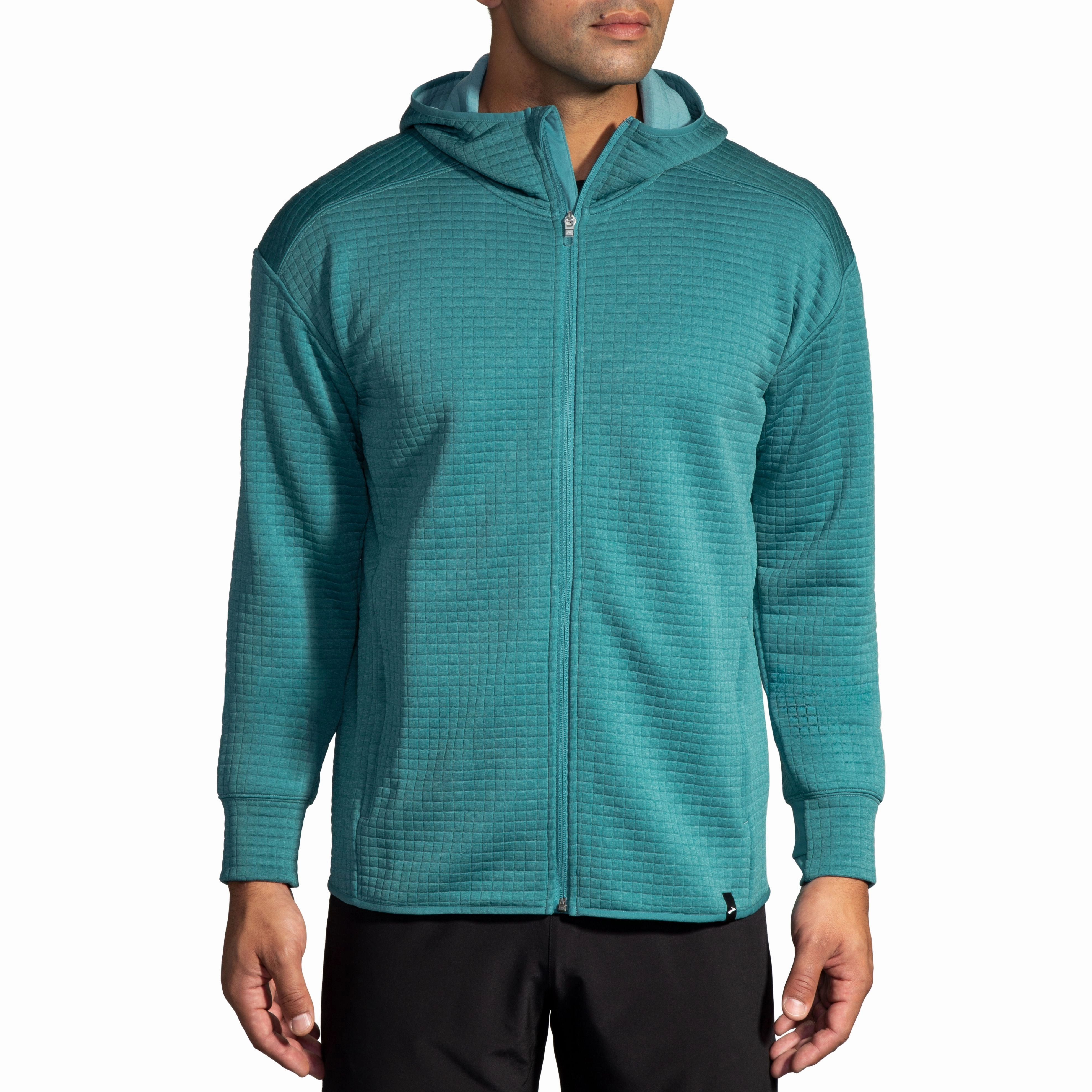 Wrinkle Resistant Texture Nurse Brooks Men's Activate Midweight Hoodie