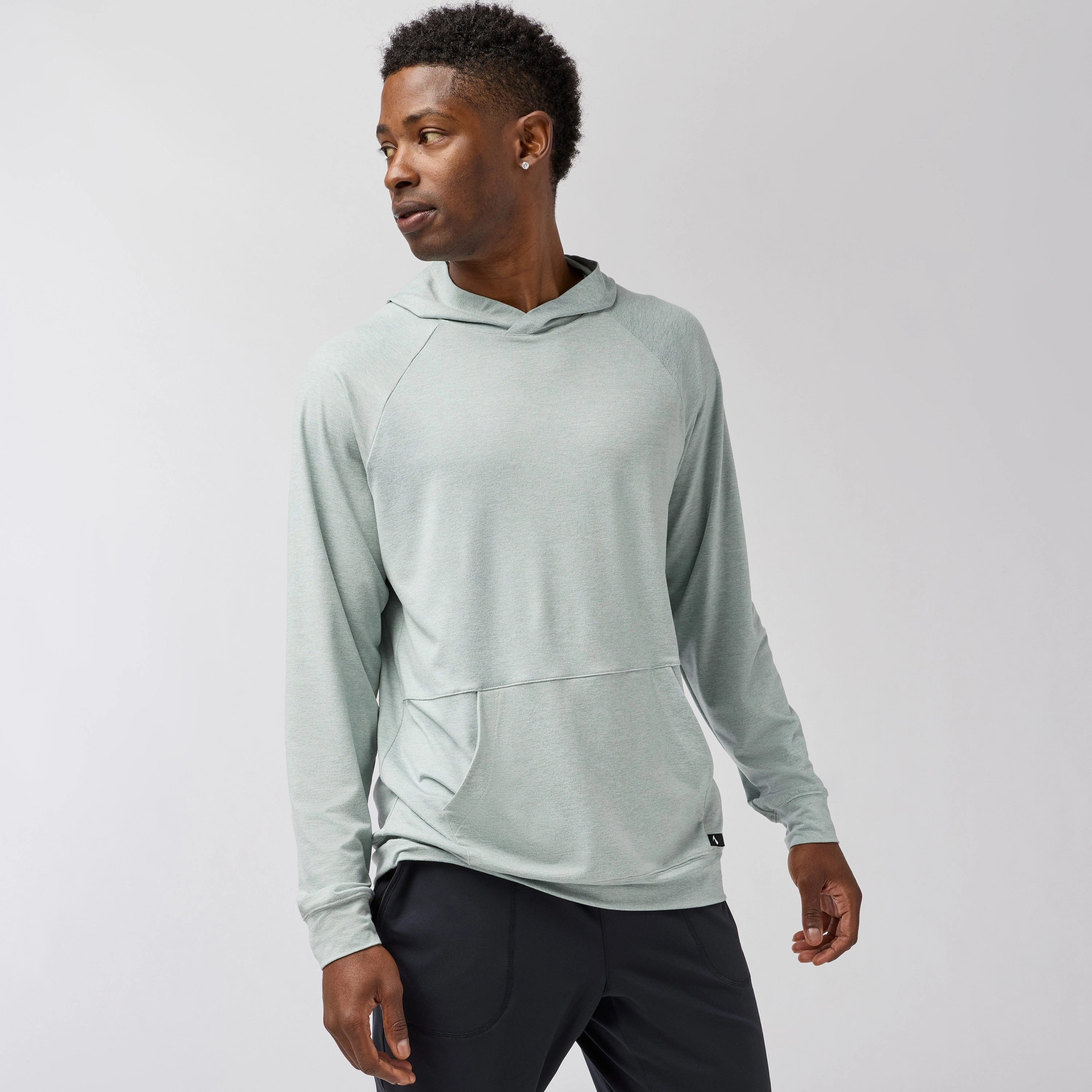 Brooks Men's Luxe Hoodie Mountain Chiffon