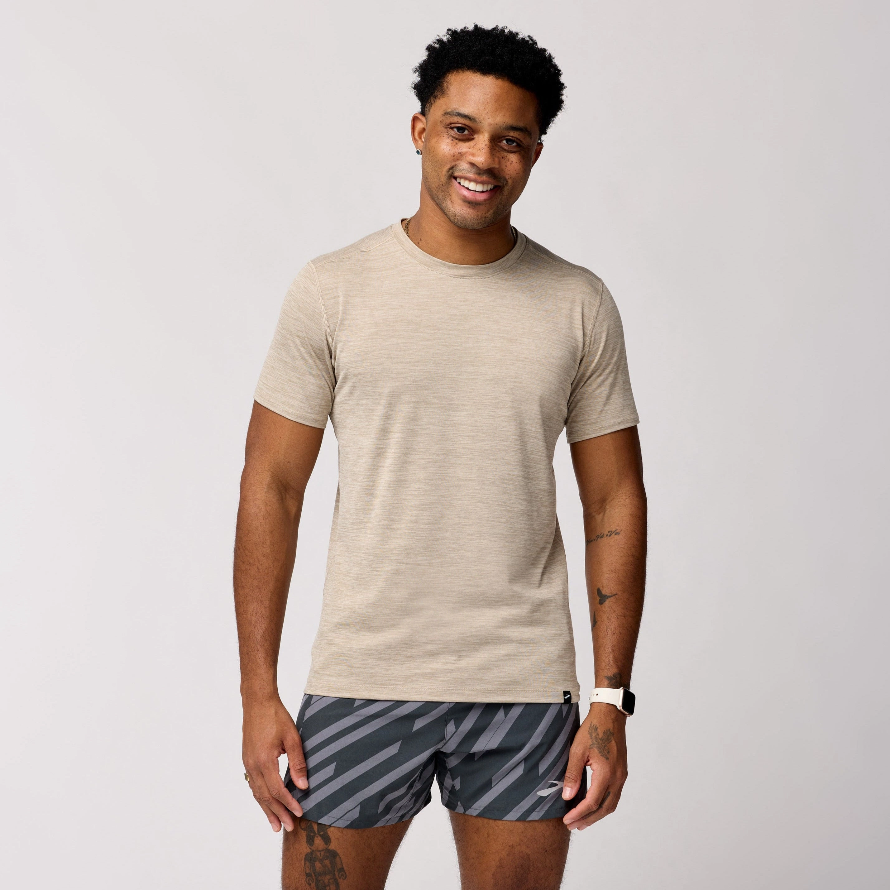 Brooks Men's Luxe Short Sleeve Office Wear