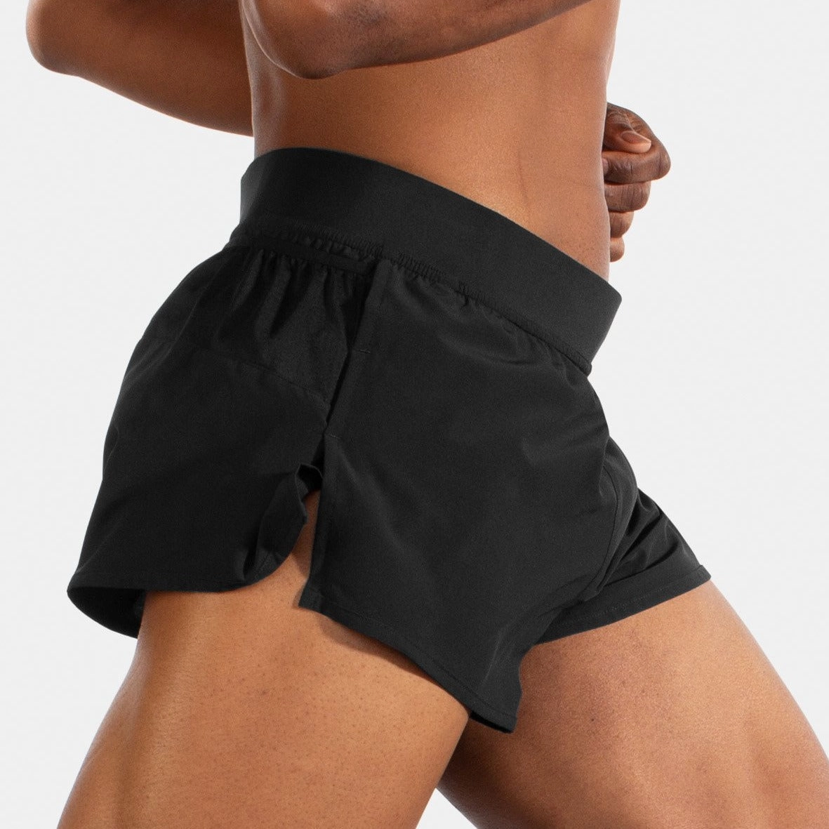 Brooks Men's Sherpa 3" Split Short Hydrodynamic Design