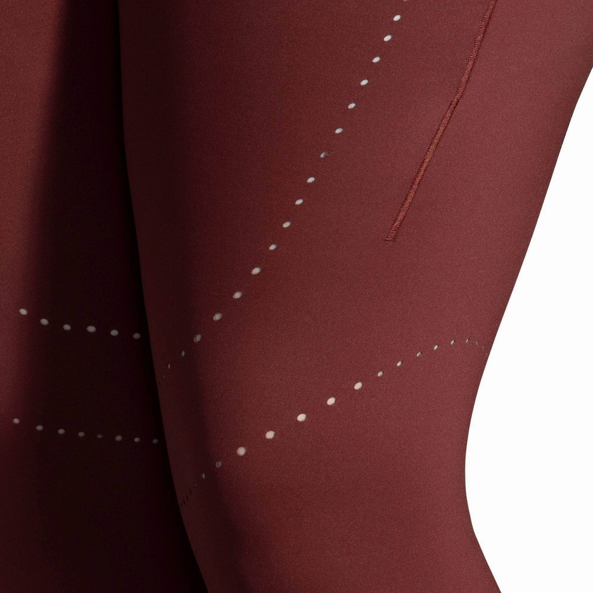 Formal-look Loungewear Brooks Method Womens 7/8 Running Tights - Red