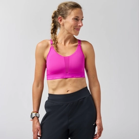 Brooks Plunge 3.0 Sports Bra Striped Versatile Design