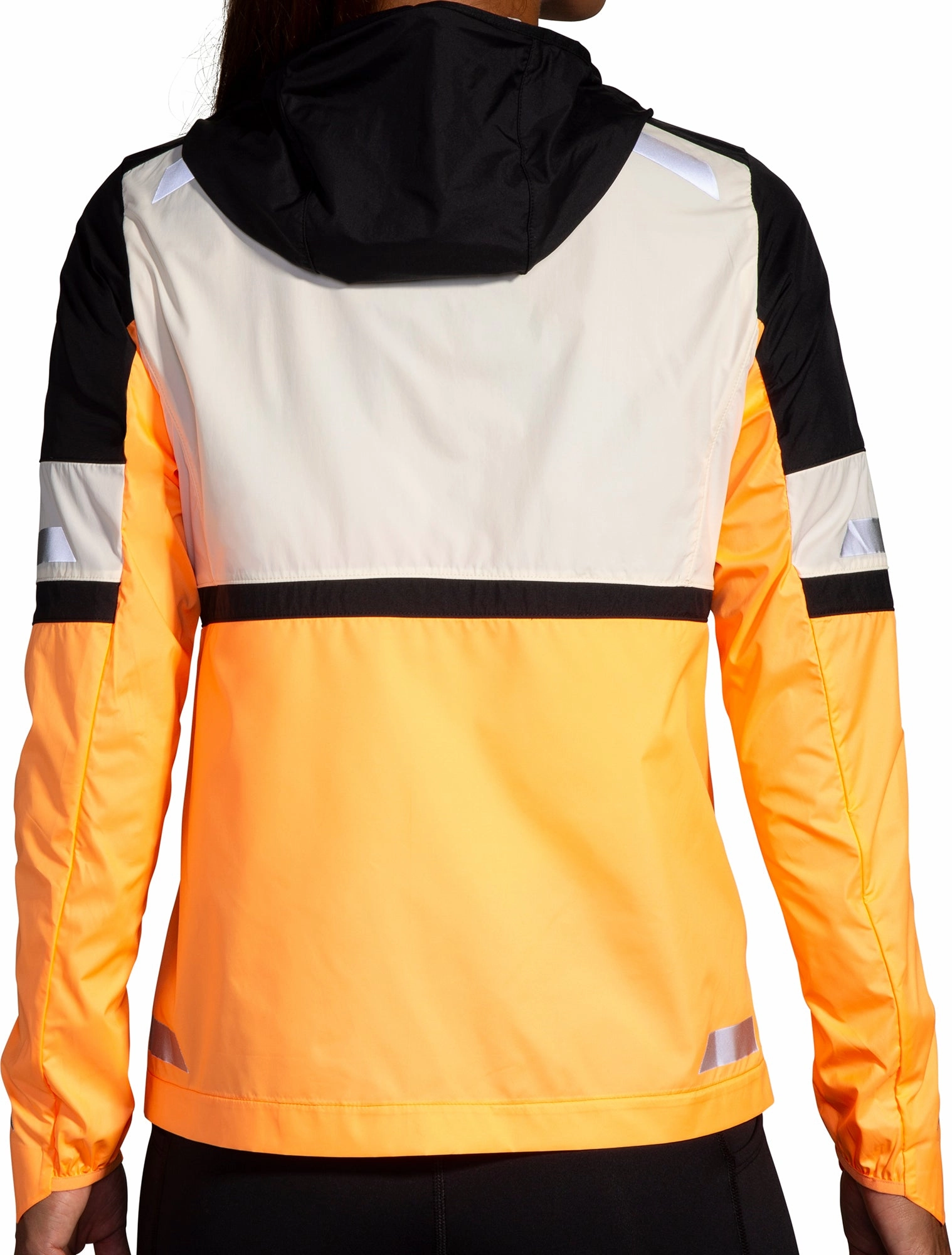 Luggage Brooks Run Visible 2.0 Womens Running Jacket - Grey