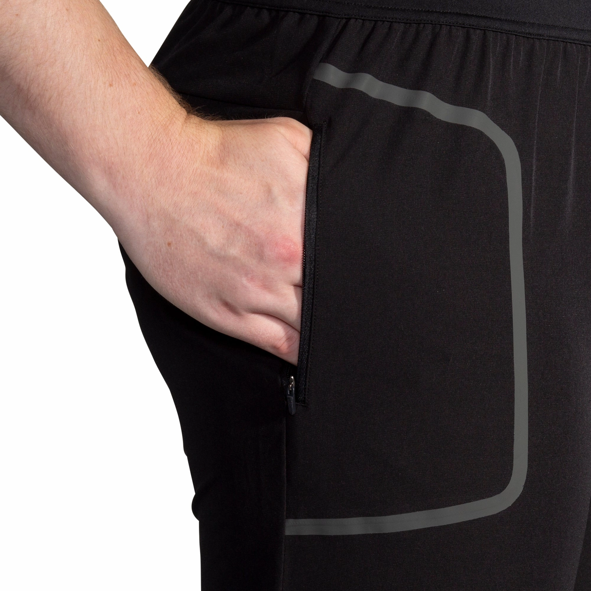 Brooks Run Within Mens Training Joggers - Black SeamlessFit