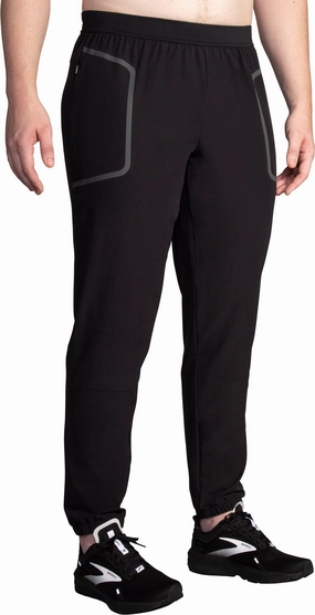 Brooks Run Within Mens Training Joggers - Black Italian Flair Cloud Core
