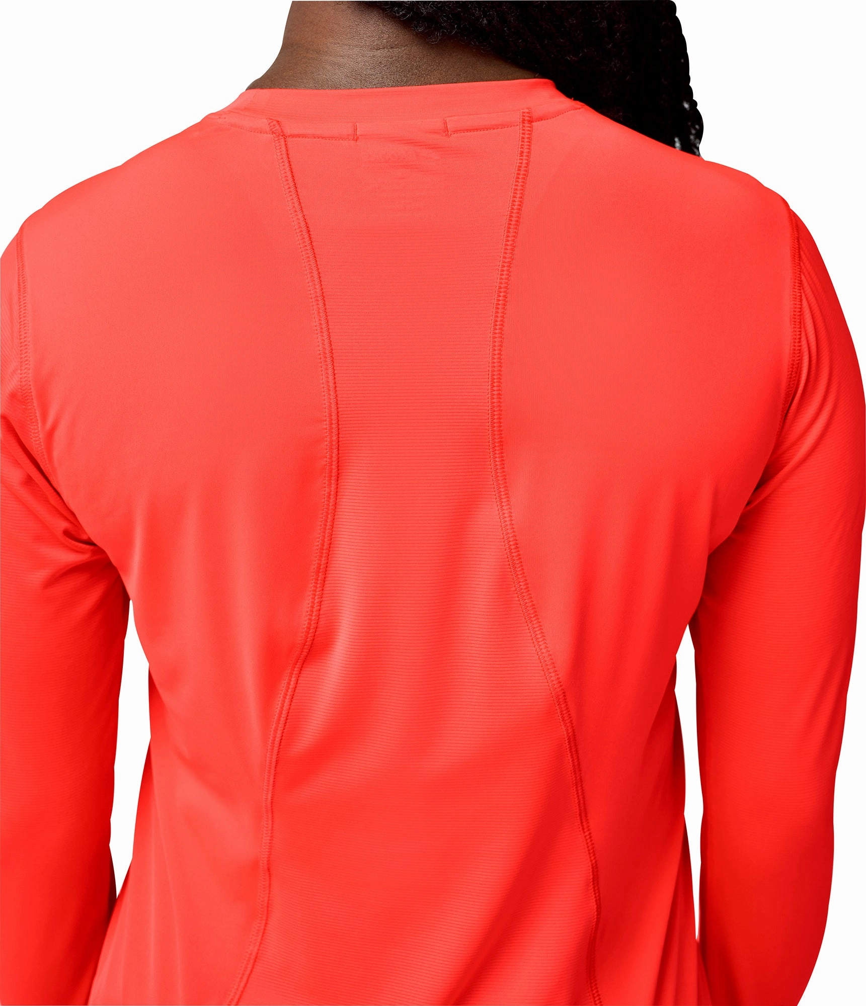 Staircase Dark Brooks Sprint Free 3.0 Long Sleeve Womens Running Top - Red