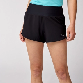 Brooks Women's Chaser 3" Short 2.0 art industry