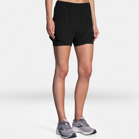 mountain style Sun Ready Brooks Women's Chaser 5" 2-in-1 Short