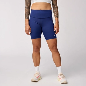 Brooks Women's Spark 8" Short Tight Pastel Colors Tailored Cut