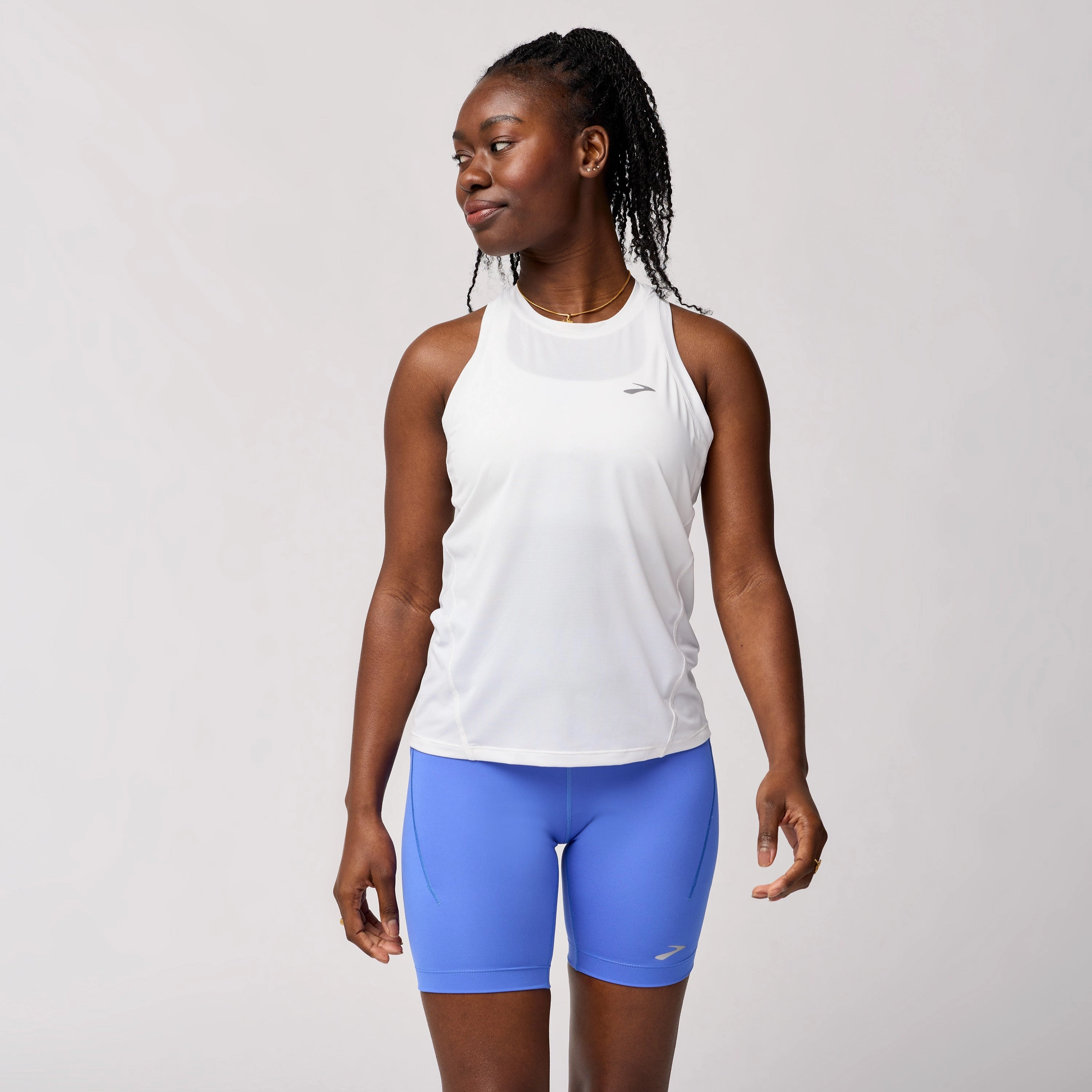 Brooks Women's Sprint Free Tank 3.0 Seamless Design special forces