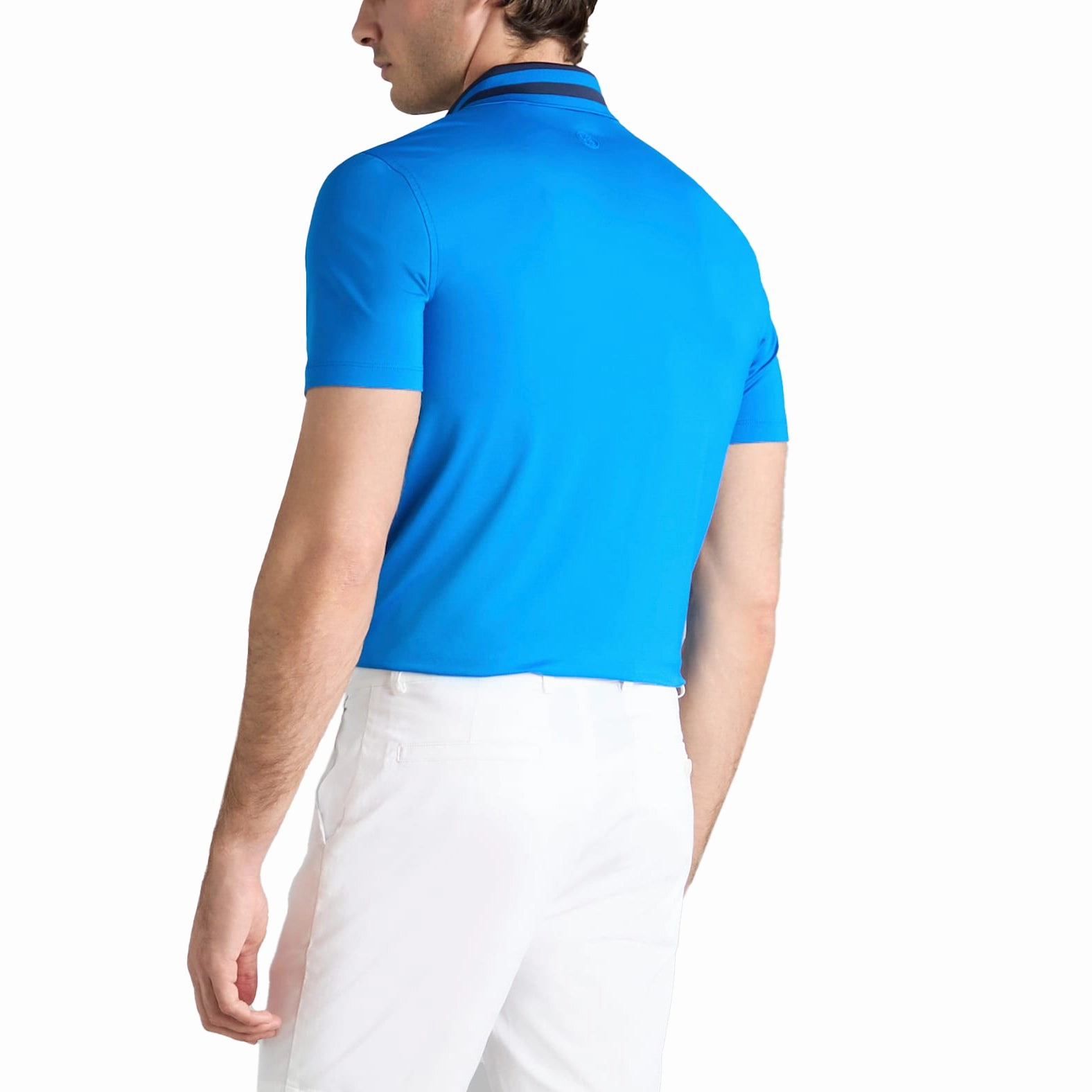 G/Fore Embroidered Tech Jersey Golf Polo Shirt - Lisbon High-End Look