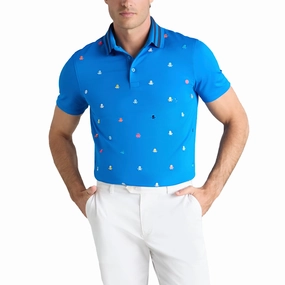 TearResistant Fiber Summer Office G/Fore Embroidered Tech Jersey Golf Polo Shirt - Lisbon