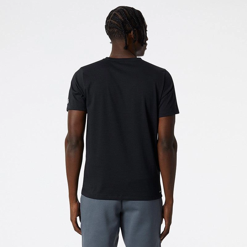 Men's Tenacity Heather Tech SS Print - Black HiddenStoragePocket Reinforced Shoulder Seams