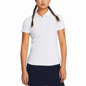 Smart Casual Under Armour Women's Playoff Golf Polo Shirt - White