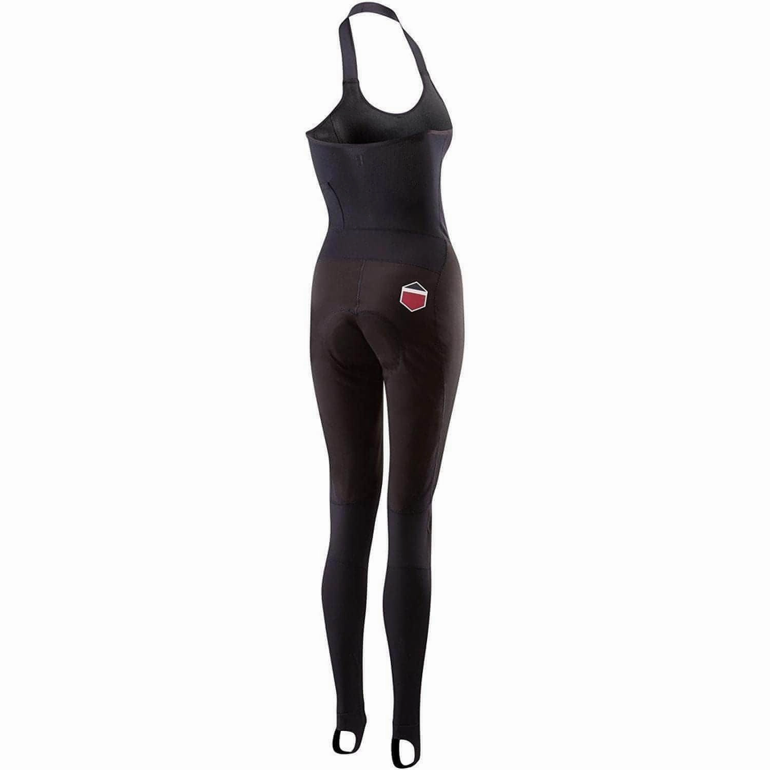 Comfort Fit Waistband Madison Sportive Race Womens Cycling Bib Tights - Black
