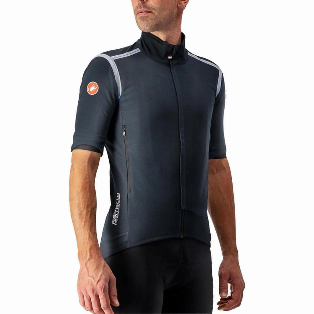 Castelli Perfetto Ros Convertible Mens Cycling Jacket - Black Risk suitable for corporate events