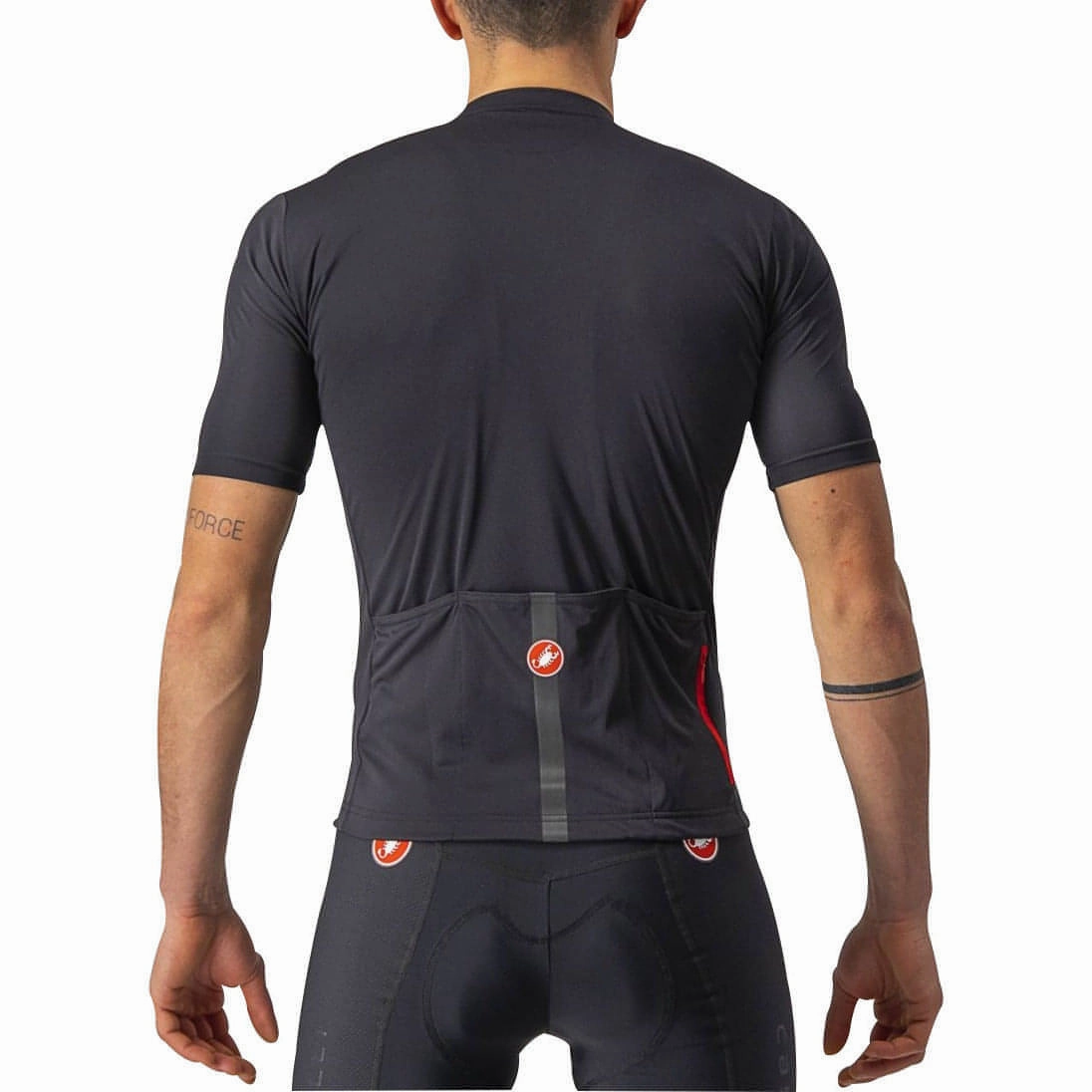 Castelli Classifica Short Sleeve Mens Cycling Jersey - Black delight