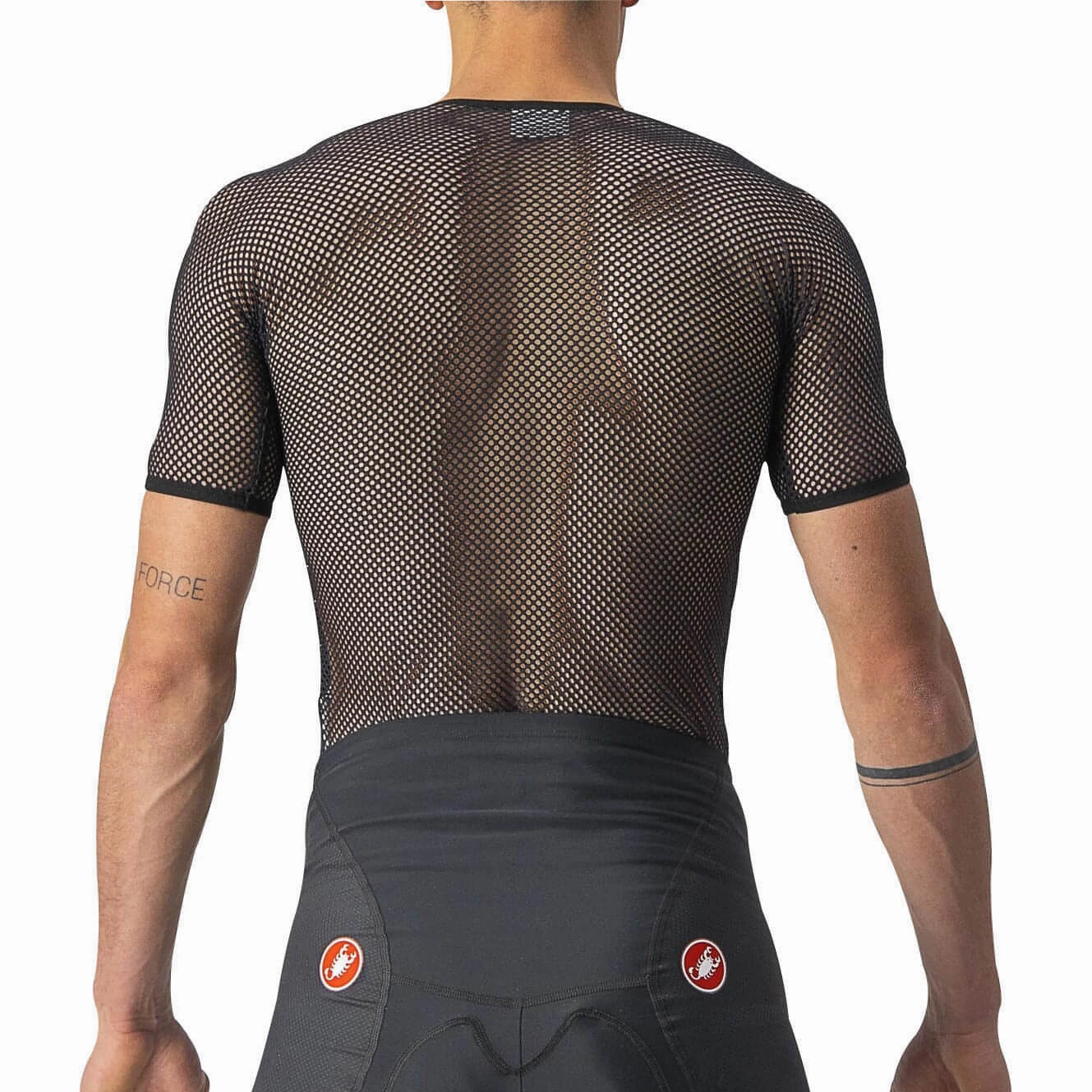 style venue clean energy Castelli Core Mesh 3 Short Sleeve Mens Cycling Base Layer - Black