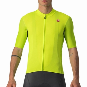 Affordable Castelli Endurance Elite Short Sleeve Mens Cycling Jersey - Yellow