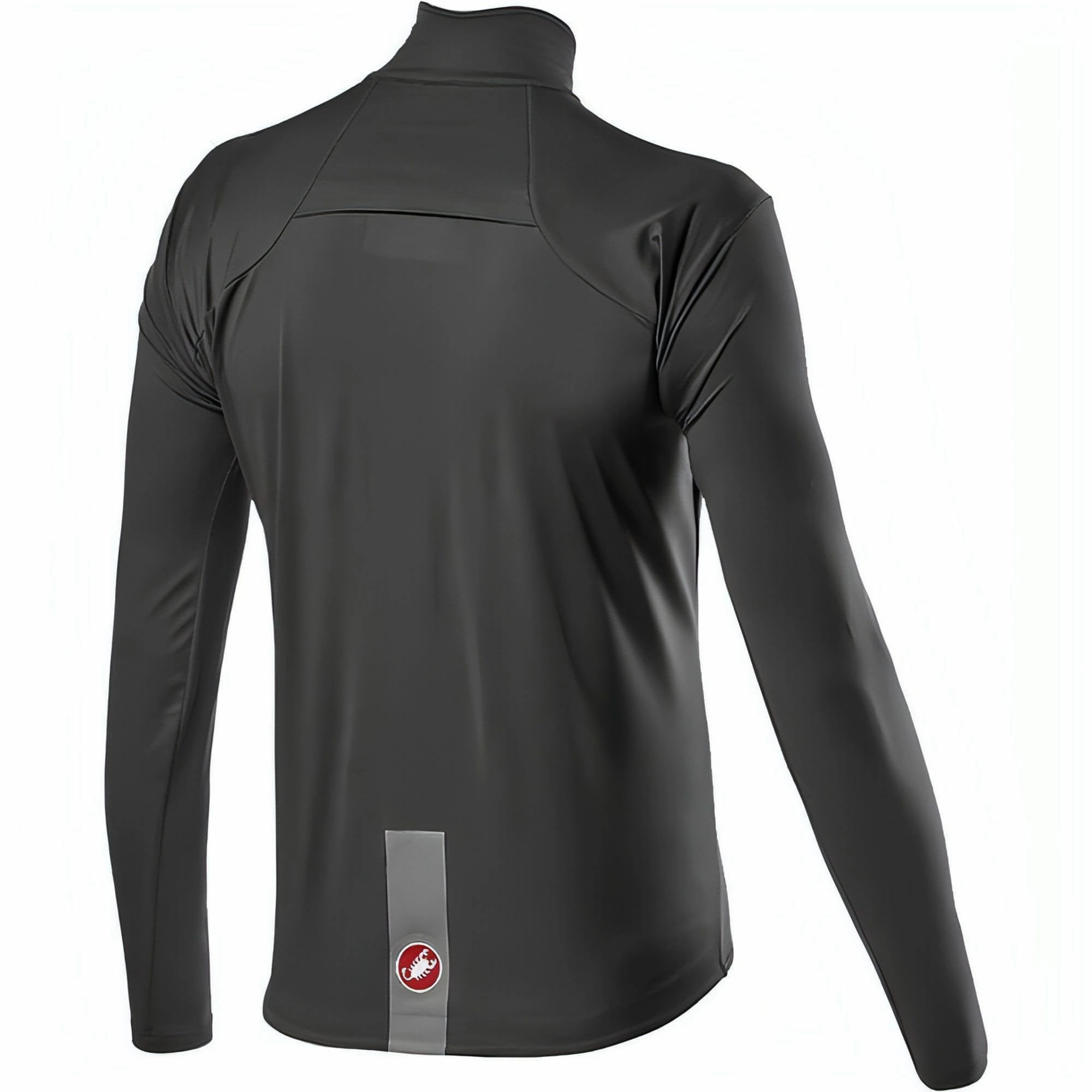 Warm Thinsulate Custom - made Castelli Goccia Waterproof Mens Cycling Jacket - Grey