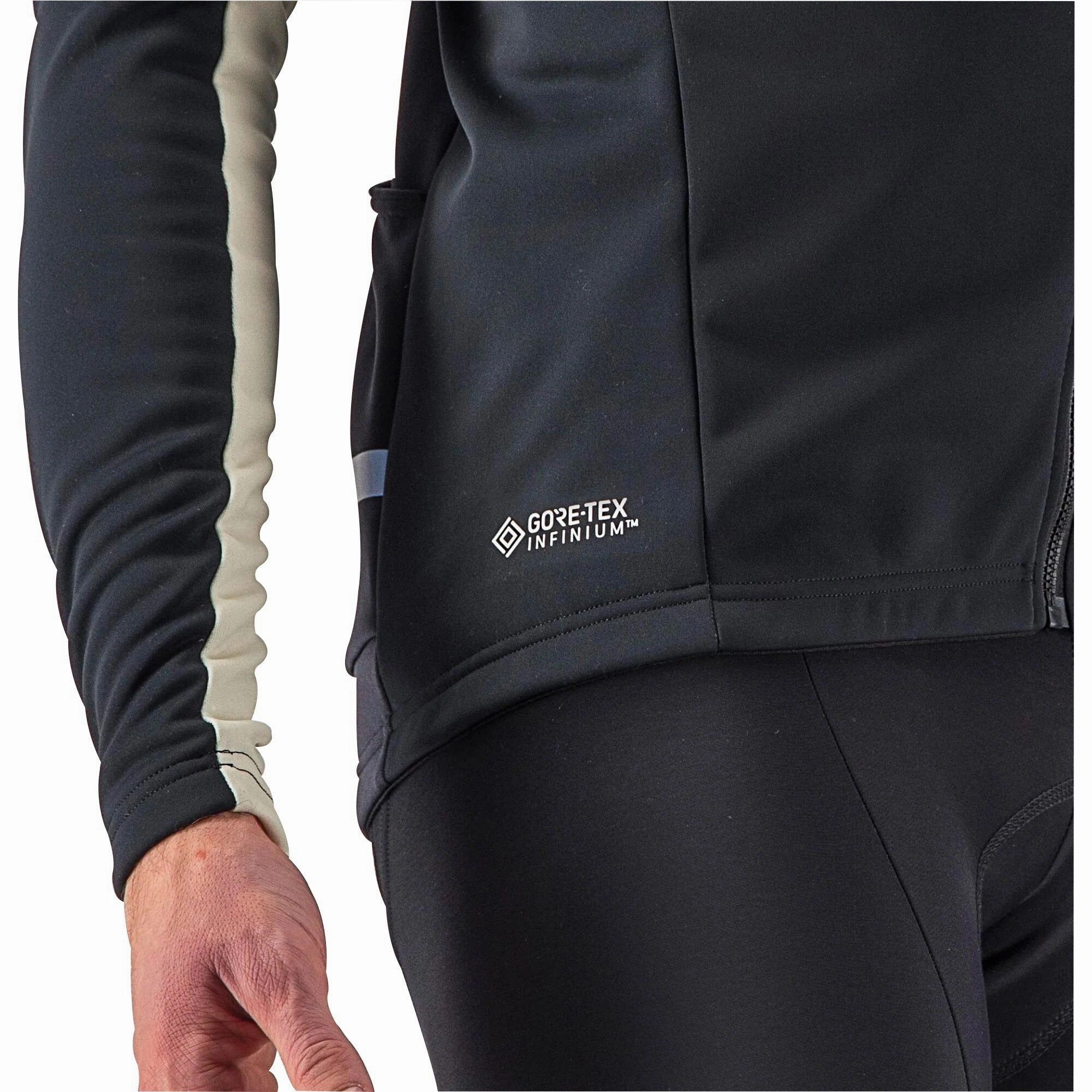 suitable for extreme sports nurses Castelli Mortirolo 6S Mens Cycling Jacket - Black