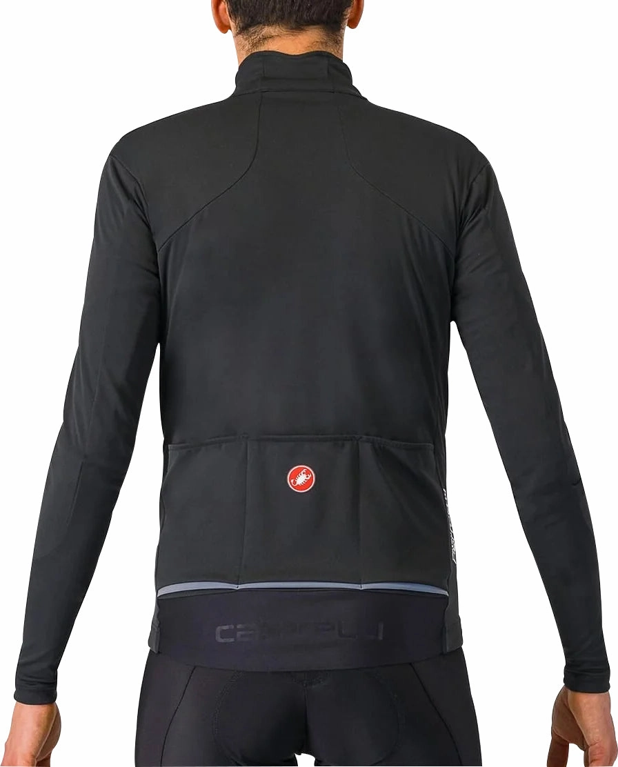 Castelli Perfetto Air Mens Cycling Jacket - Black Orthotic Compatible Structure
