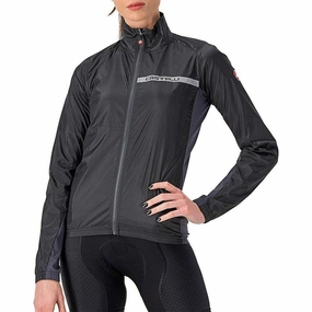 Castelli Squadra Stretch Womens Cycling Jacket - Black Introduce