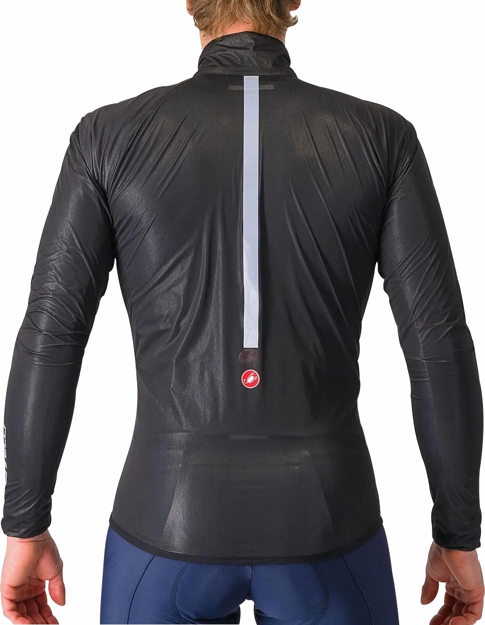 Castelli Squall Shell Mens Cycling Jacket - Black Patterned