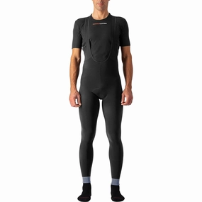 Power Mesh Quick Dry Casual Wearer Castelli Tutto Nano Mens Cycling Bib Tights - Black