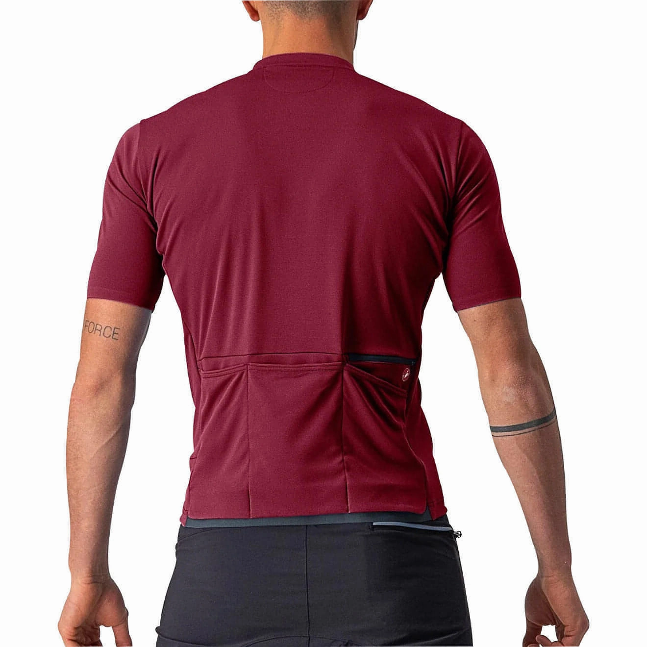 setting Castelli Unlimited Allroad Short Sleeve Mens Cycling Jersey - Red